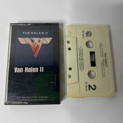 Van Halen- Van Halen II Cassette Tape