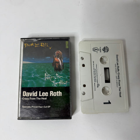 David Lee Roth- Crazy from heat Cassette Tape
