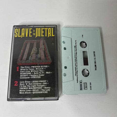 Slave to the metal- Compilation Cassette Tape