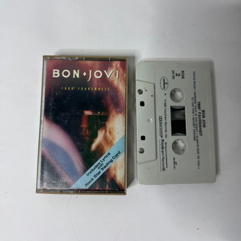 Bon Jovi- 7800 Fahrenheit Cassette Tape