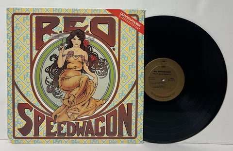 REO Speedwagon- This time we mean it LP Quadraphonic