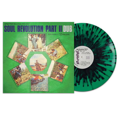 Bob Marley & The Wailers - Soul Revolution Part II Dub [LP] (Green Splatter Vinyl)(Preorder)