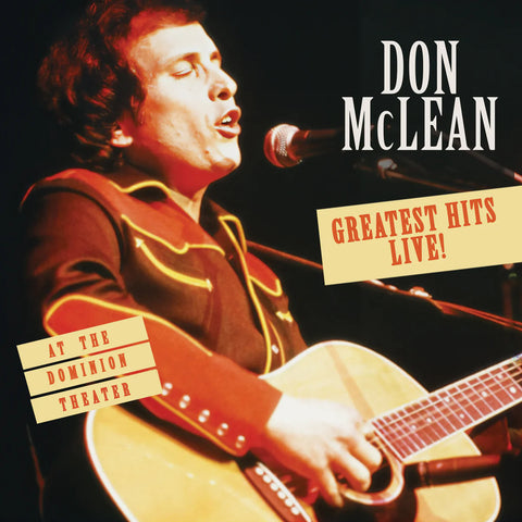 Don McLean - Greatest Hits Live! At The Dominion Theatre [2LP] (remastered, numbered)(Pre-Order)