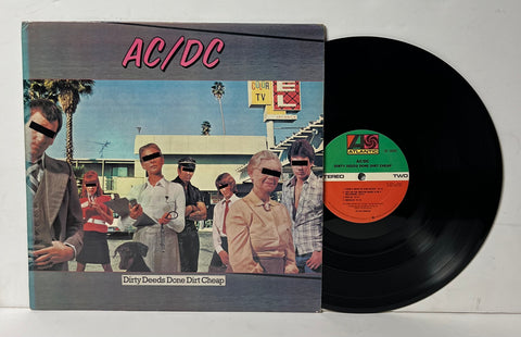 AC/DC-  Dirty Deeds Done Dirt Cheap LP