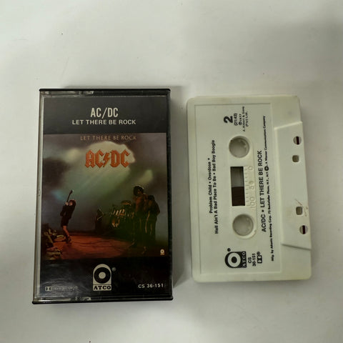 AC/DC- Let there be rock Cassette Tape