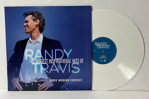 Randy Travis - The Biggest Inspirational Hits Of Randy Travis: Three Wooden Crosses LP White vinyl