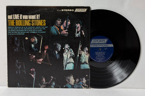  The Rolling Stones- Got live if you want it LP