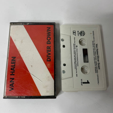 Van Halen- Diver down Cassette Tape