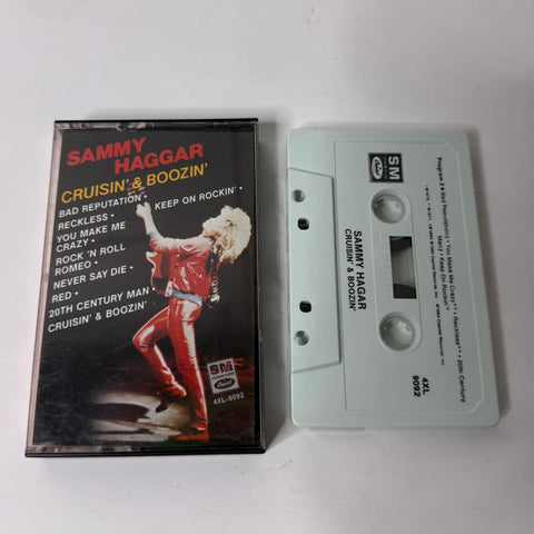 Sammy Haggar- Cruisin’ and boozin’ Cassette Tape