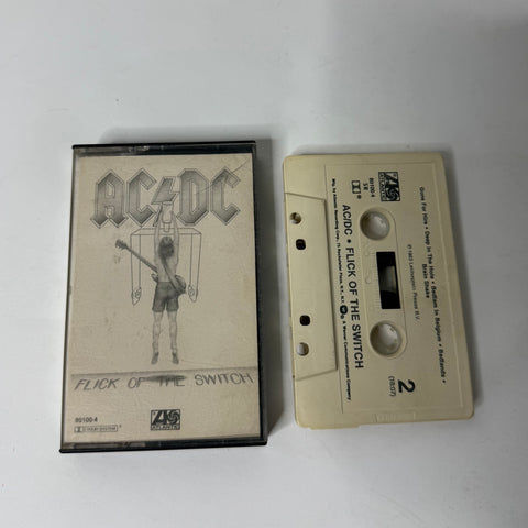 AC/DC- Flick the switch Cassette Tape