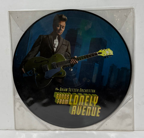 The Brian Setzer Orchestra- Songs from Lonely Avenue LP Picture disc