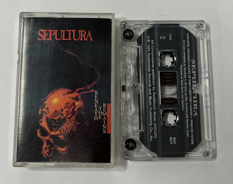 Sepultura- Beneath the remains Cassette Tape