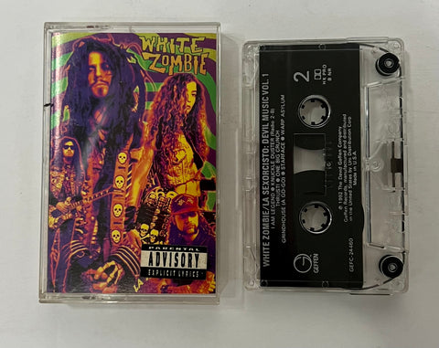  White Zombie- La Sexorcisto Devil Music Vol. 1 Cassette Tape