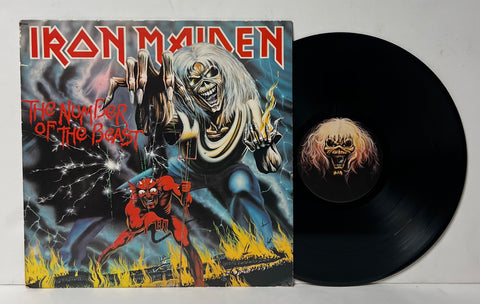  Iron Maiden- The number of the beast LP First Press