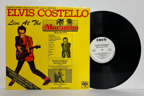 Elvis Costello- Live at the El Mocambo LP PROMO