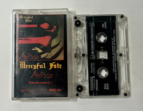  Mercyful Fate- Melissa Cassette Tape