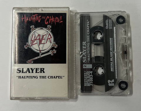  Slayer- Haunting the chapel Cassette Tape