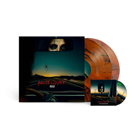 Alice Cooper - Road [2LP+DVD] (Orange Marbled Vinyl)(Pre-Order)