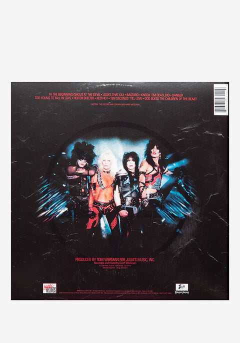 Motley Crue- Shout At The Devil Exclusive LP (Blood Filled) Limited to 250