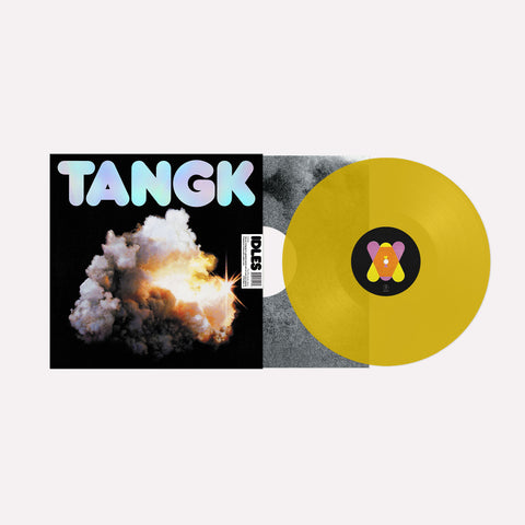  IDLES- TANGK LP (Limited Deluxe Edition)(Translucent Yellow Vinyl) (Preorder)