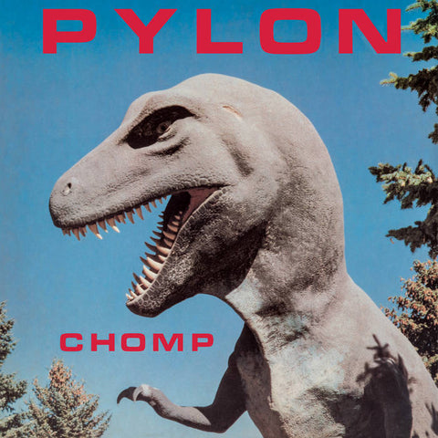 Pylon - Chomp [LP] (Electric Denim Vinyl, die cut jacket)(Preorder)