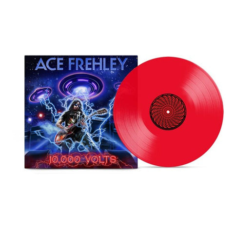  Ace Frehley - 10,000 Volts [LP] (Red Vinyl)(Pre-Order)