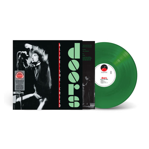 The Doors- Alive, She Cried LP (Translucent Emerald Vinyl)(Pre-Order)