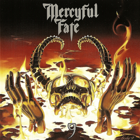  Mercyful Fate - 9 [LP] (Red Smoke Vinyl)(Preorder)