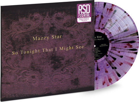  Mazzy Star - So Tonight That I Might See [LP] (Violet Smoke with Purple & Black Splatter Colored Vinyl)(Preorder)