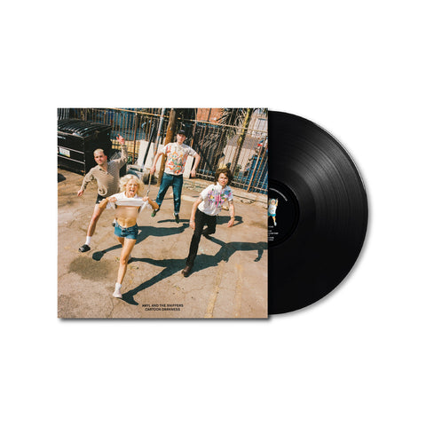 Amyl and The Sniffers - Cartoon Darkness [LP] (Cartoon Black Edition, poster)( Pre-Order)