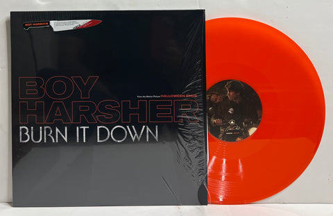 Boy Harsher- Burn it down LP 12” EP Pumpkin orange vinyl